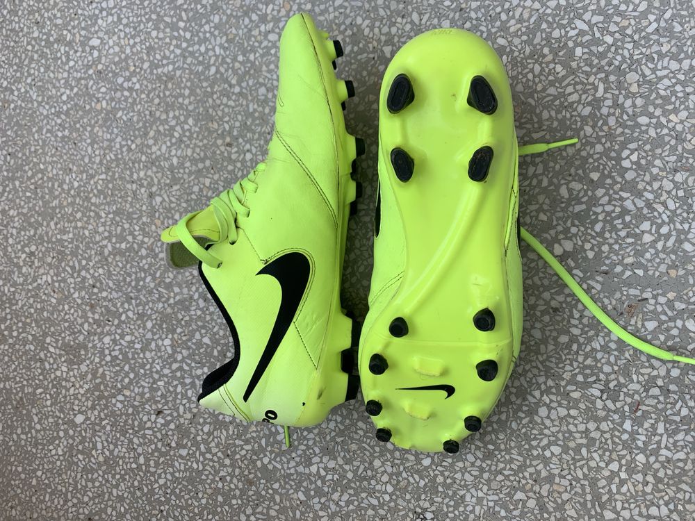 Nike Tiempo  Светло зелени