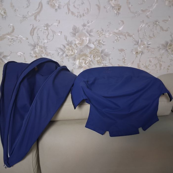 Stokke X capotina si spate nou nouta albastru regal