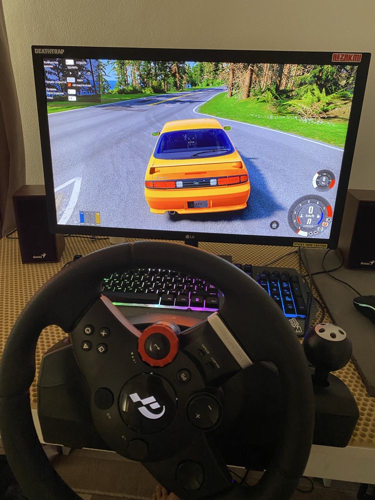 Продам руль logitech gt 900 градусов