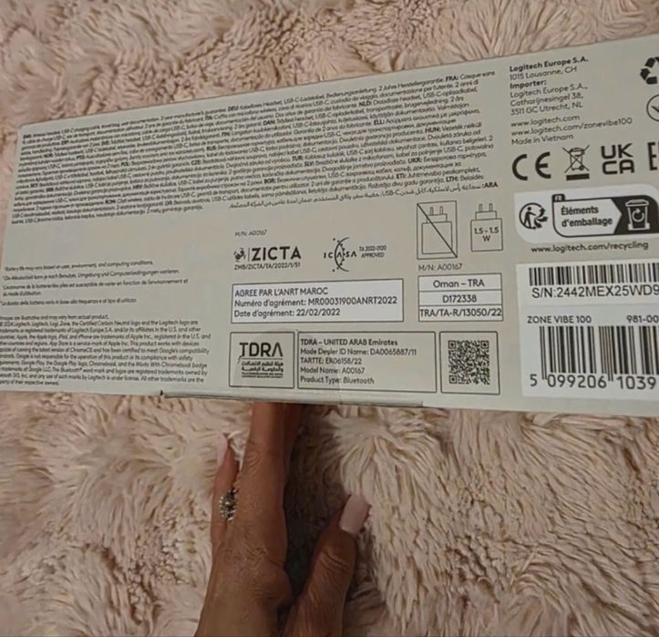 Casti Logitech Zone Vibe 100