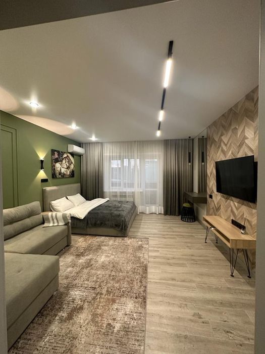 54 кв м. 1 комнатная квартира