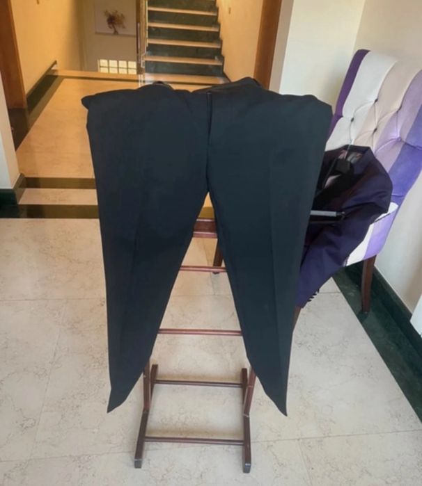 Pantaloni lână 100% Louis Purple