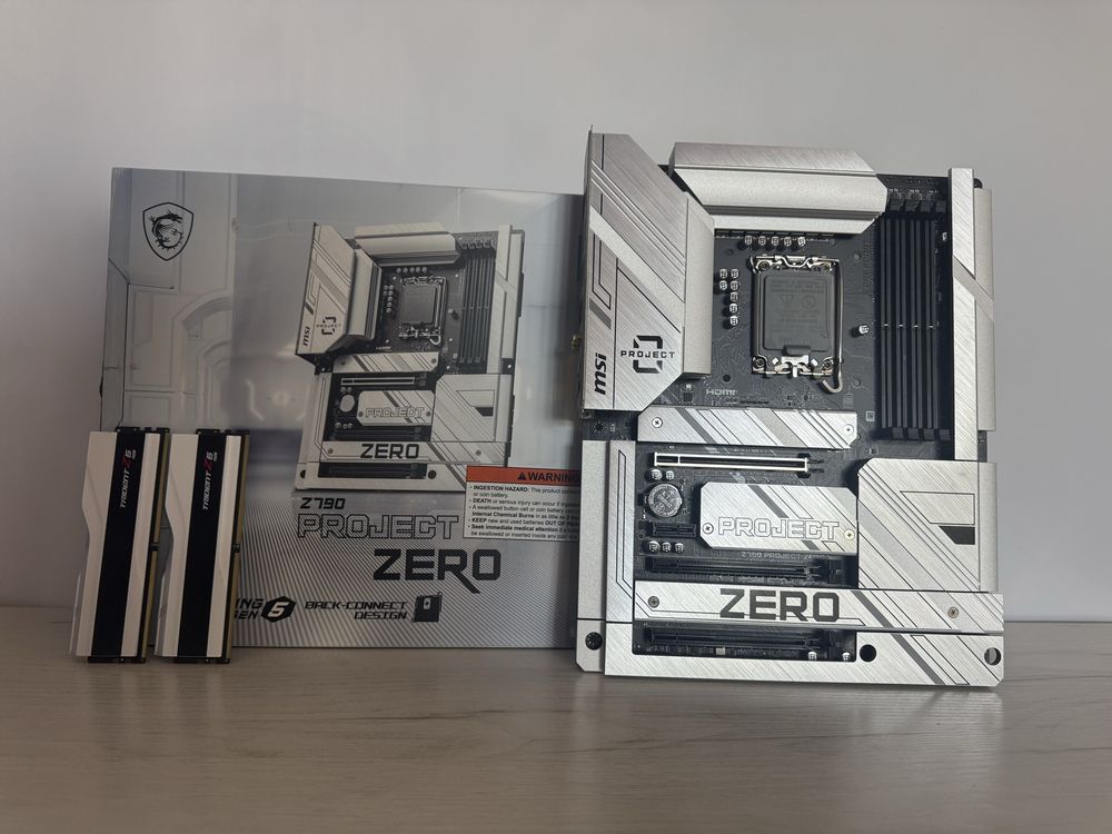 Комбо MSi Z790 Project Zero | G.Skill Trident z5 RGB 2X16GB 7200MHz