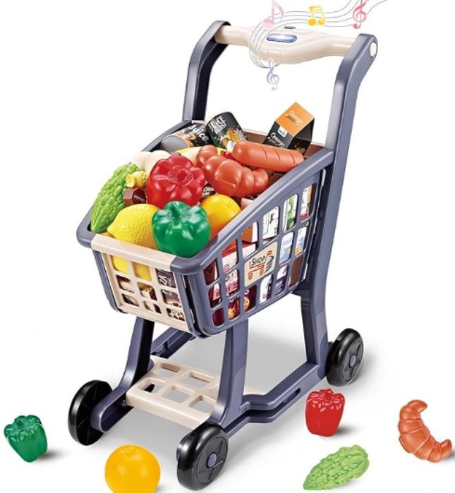 Комплект количка за пазаруване със светлинна музика
Комп