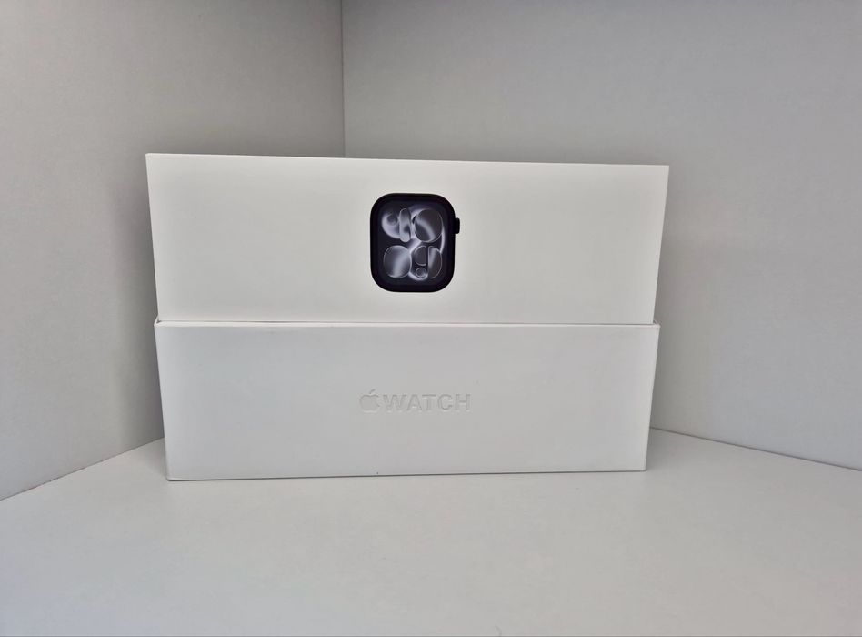 Apple Watch 11 42MM, GPS, JetBlack, SB S/M, Nou, Sigilat