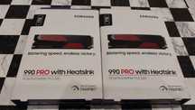 Новый SSD NVMe Samsung 990 PRO 1TB With HeatSink. С Радиатором.