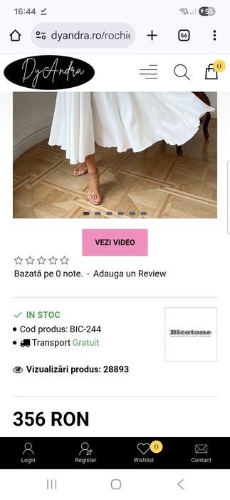 Rochie cununie civila