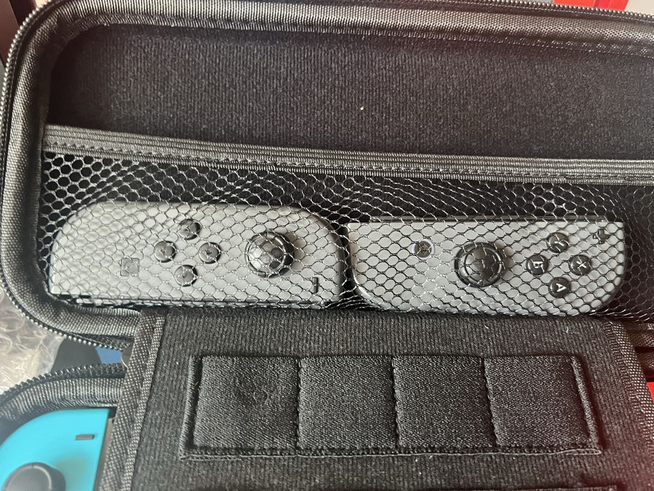 Nintendo Switch OLED + 2 controllere extra (gri)-pachet complet!