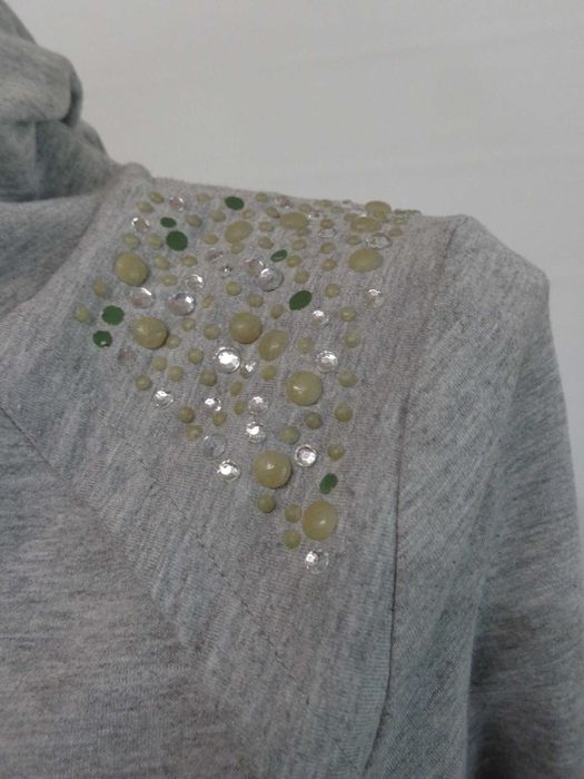 Hanorac Moschino Jeans gri marimea 44