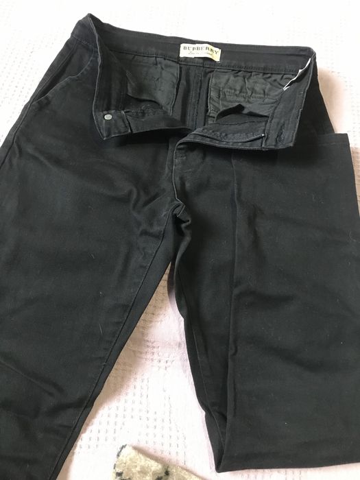Черные брюки Burberry оригинальные
