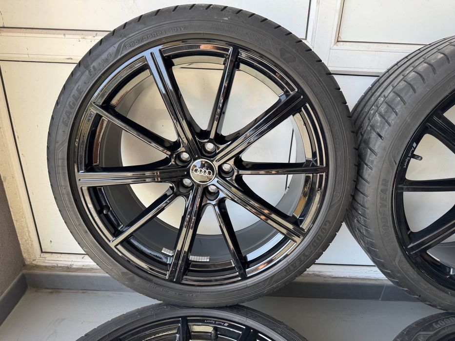 Jante Originale Audi Sport R21 S8 A8 S7 A7 S6 A6 echipate vara ca noi