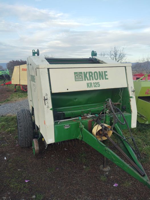 Presă balotiera rotundă Krone kr 125 legare 2 ațe