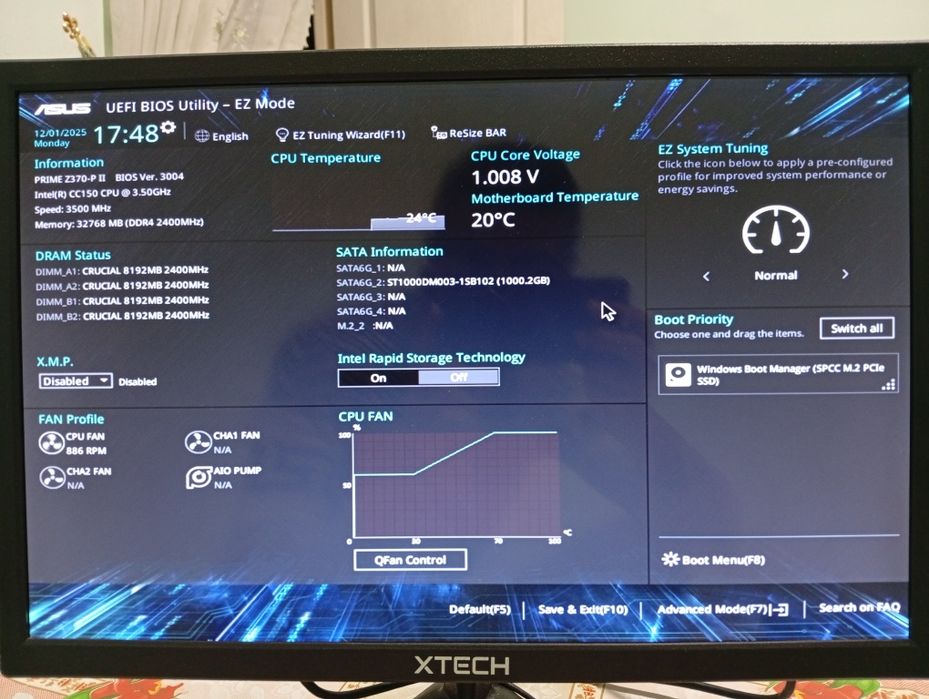 Комп i9-9900KF сотилади