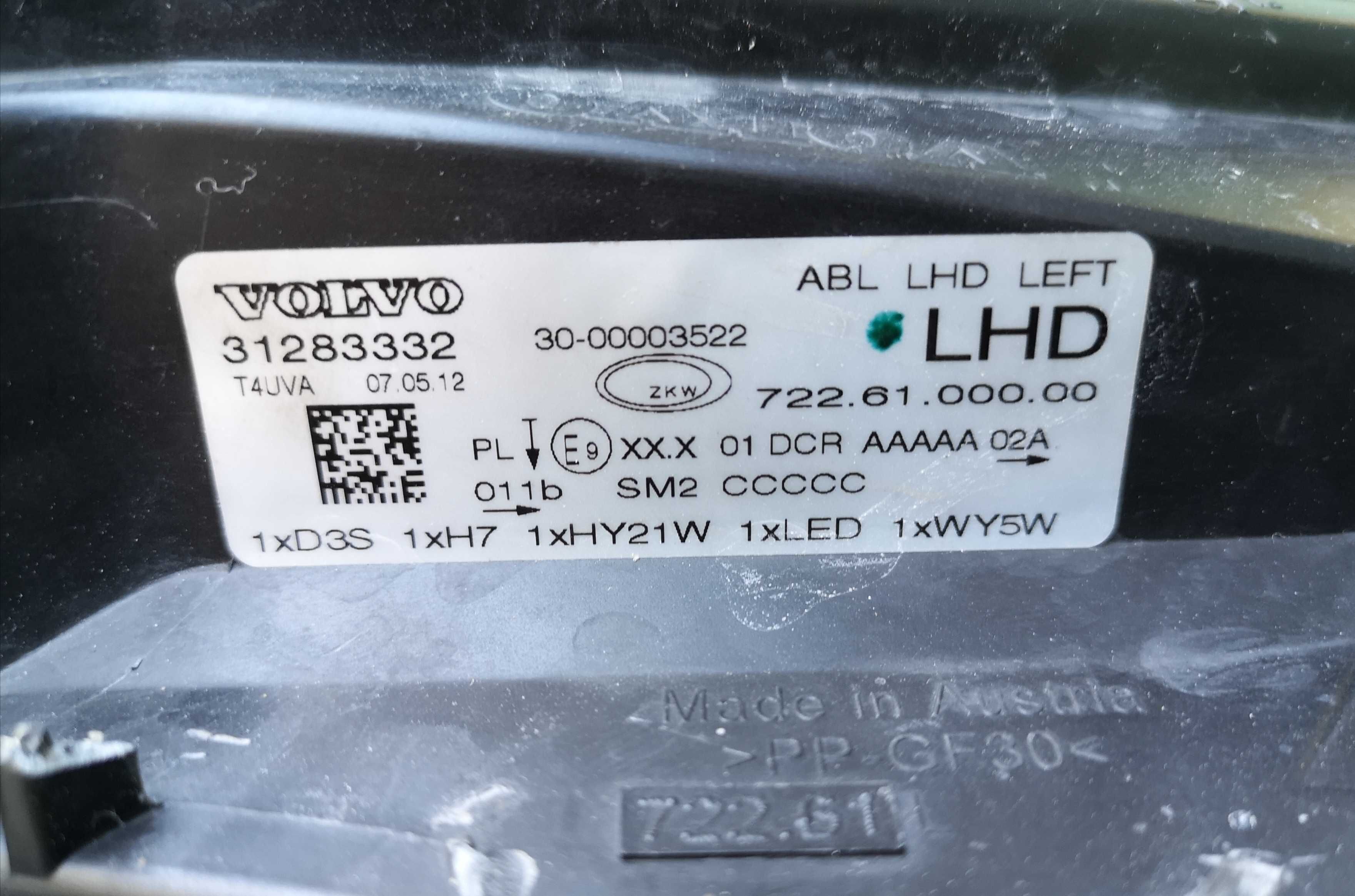 Оригинални  фарове  Волво B40  Volvo V40 XC40 Led Biksenon