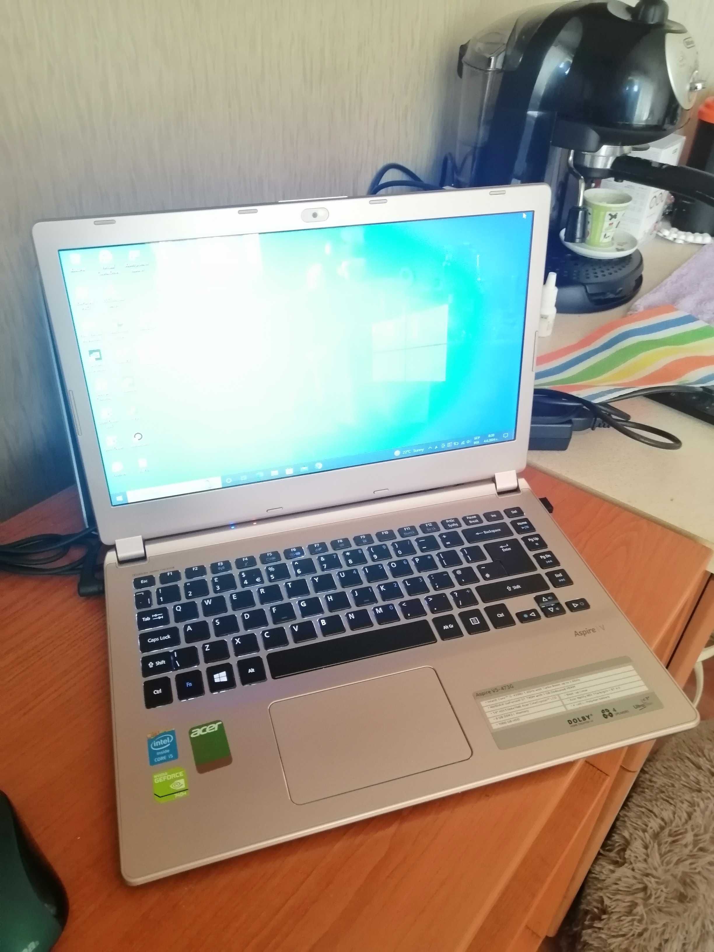 Acer Aspire V5-473G i5-4200U. 14.0".GeF.740M 2GB