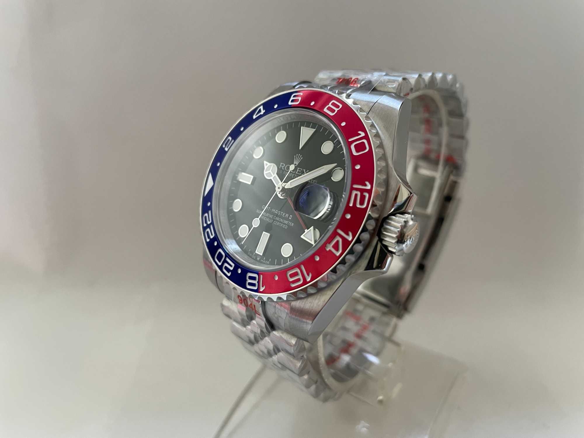 Rolex GMT Master II Blue Red Pepsi Bezel Jubilee! Poze reale!