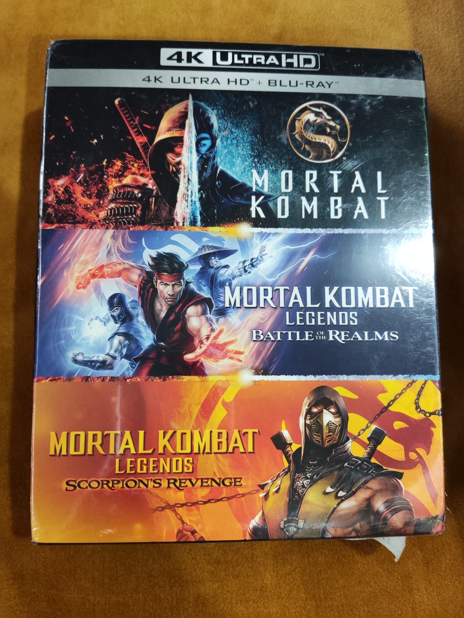 Mortal kombat 4k ultra HD +blu-ray