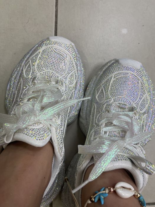 Adidasi dama cu sclipici