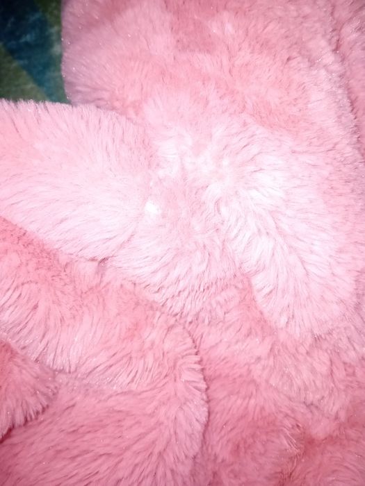 Vand haina din blana artificiala fetite 2 ani