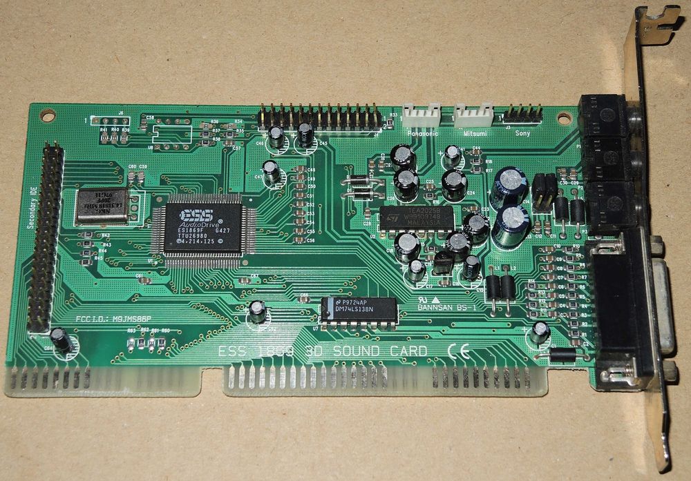 ESS AudioDrive ES1869F ISA Testat