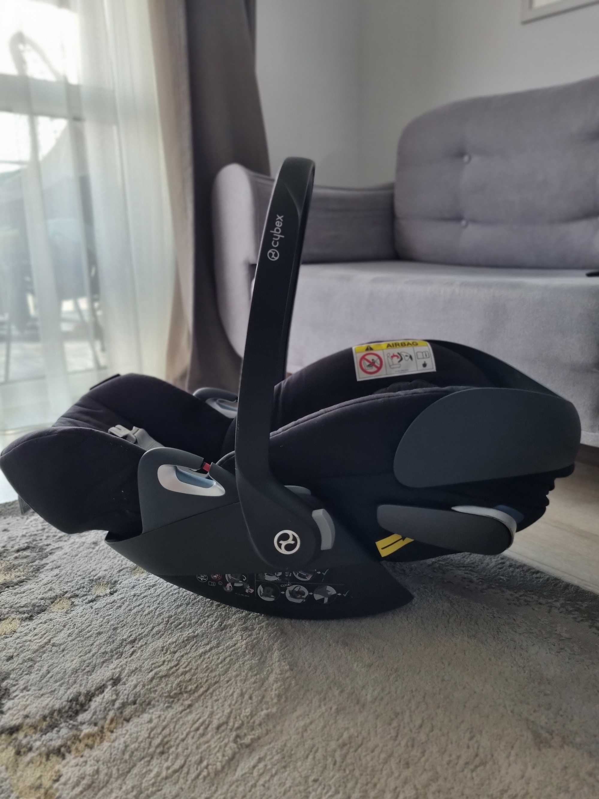 Scoica auto Cybex Platinum Cloud Z + adaptori pentru carucior inclusi