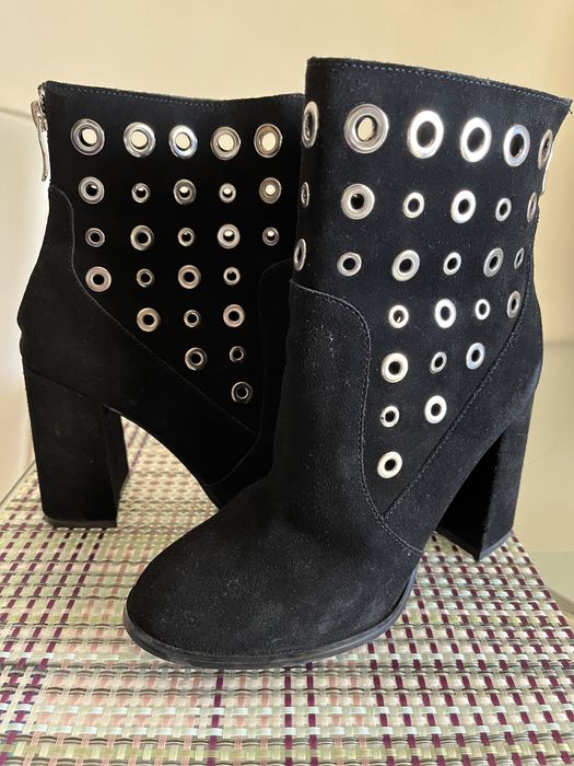 Cizme scurte dama negre