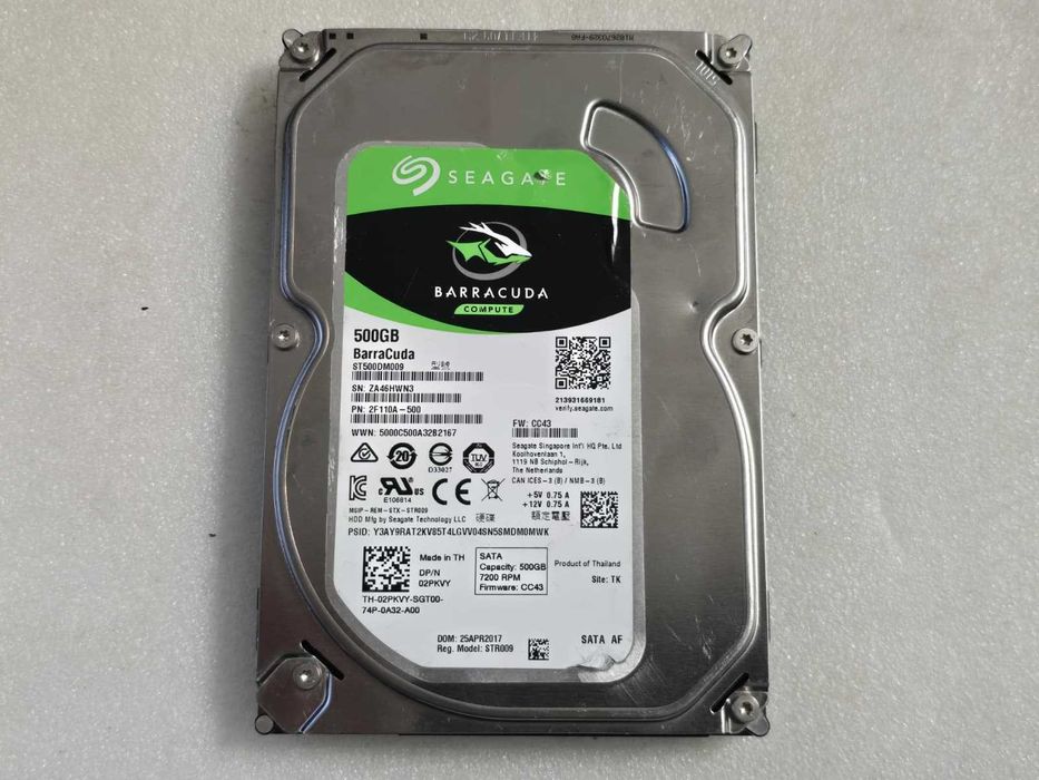 Hard disk desktop Seagate BarraCuda 500GB 7200rpm 32MB cache SATA III