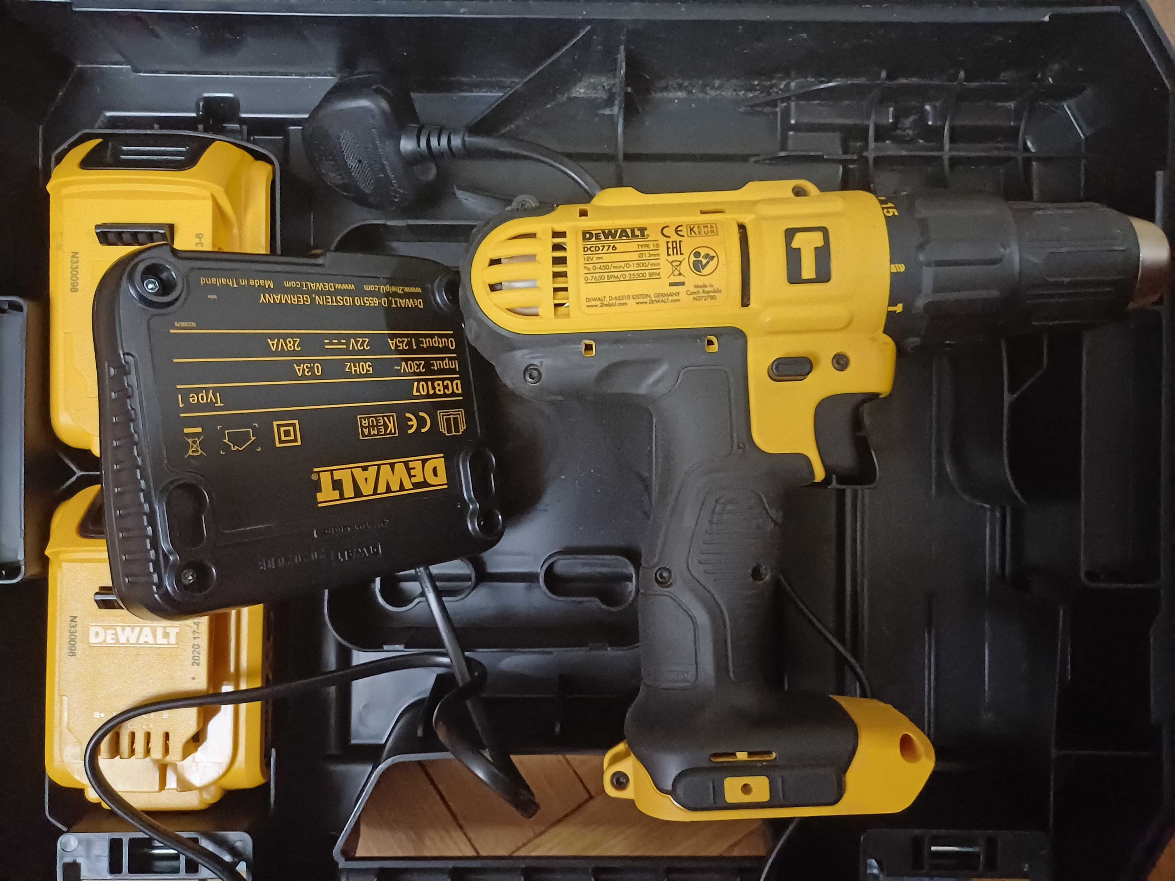 DeWalt DCD776, оригинален, нов, 18v, 2 Ah