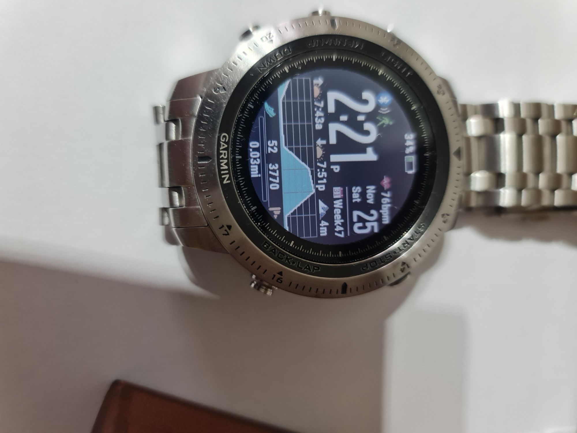 Garmin chronos 49 mm ca nou