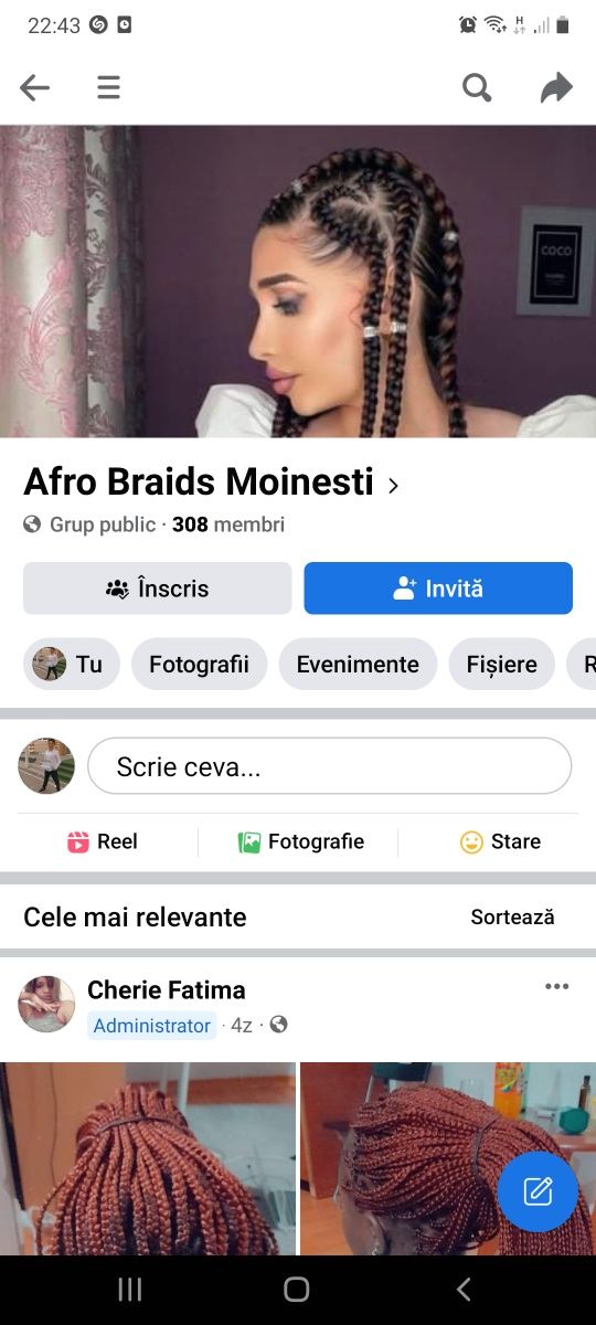 Codite afro împletite