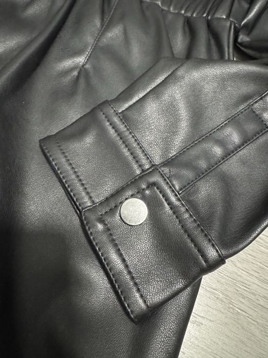 Salopeta imitatie piele Topshop