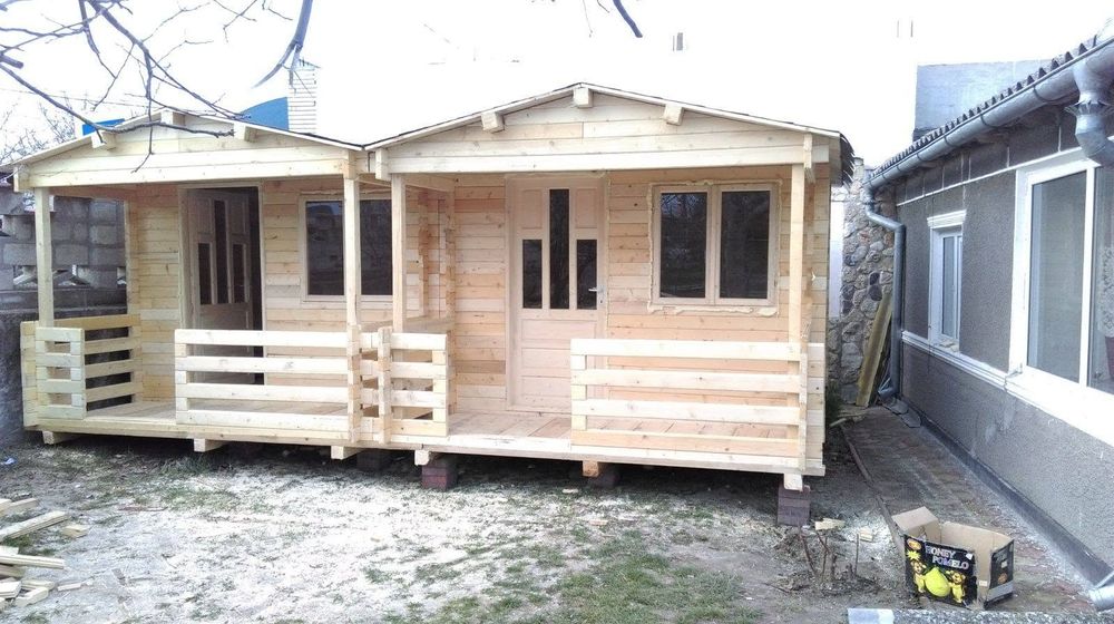 Cabanute din lemn