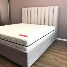 Кровать двухспальная мягкая "Рояль," без матраса и с матрасом