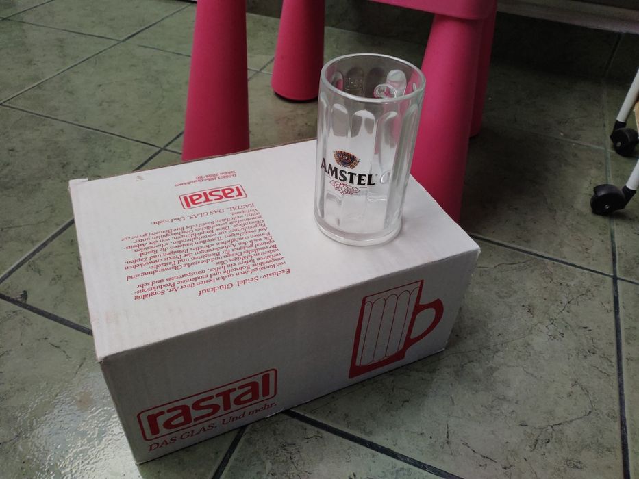 Комплект нови халбички за бира 0,250мл. Отличен подарък.