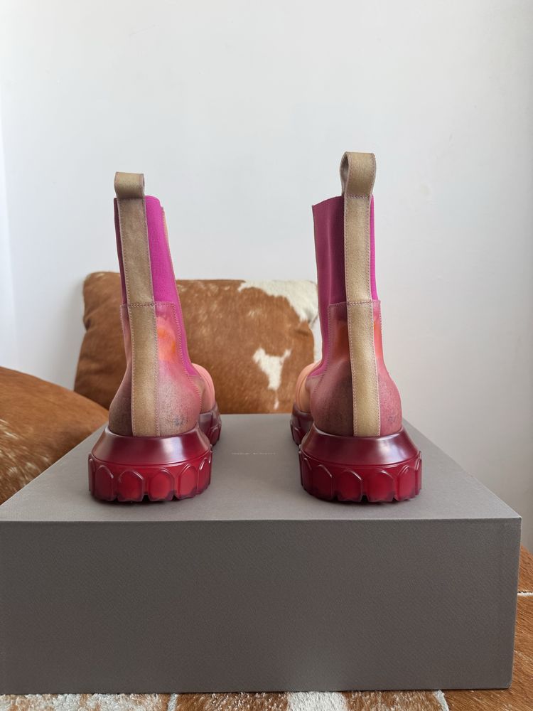 Rick Owens Beatle Bozo Tractor Boots