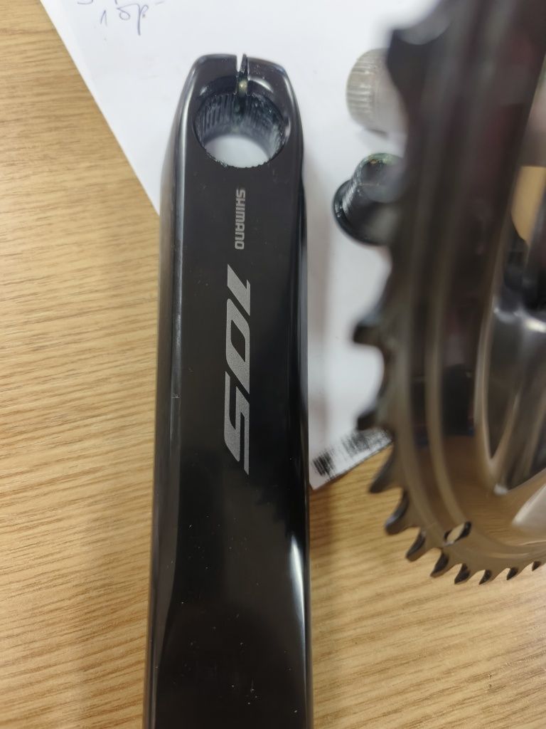 НОВИ Курбели Shimano 105 FC-R7100 50/34 170мм 10,11,12 скорости