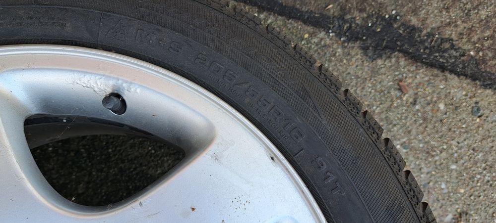 Roti jante r16 iarna audi a4 5x112 ww / octavia / 205/55 r16 / Capace