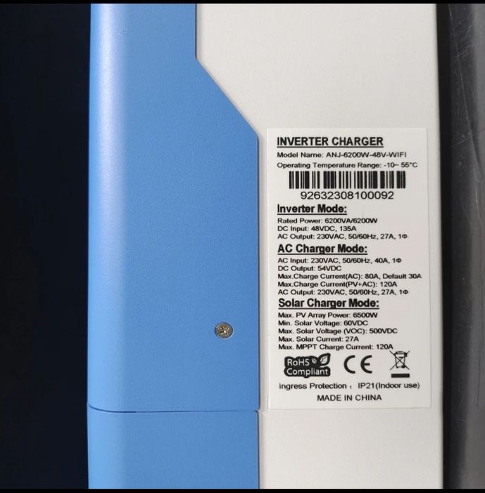 Invertor solar 6.2kw Hybrid