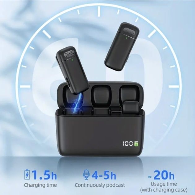 microfon lavalieră wireless pentru telefon