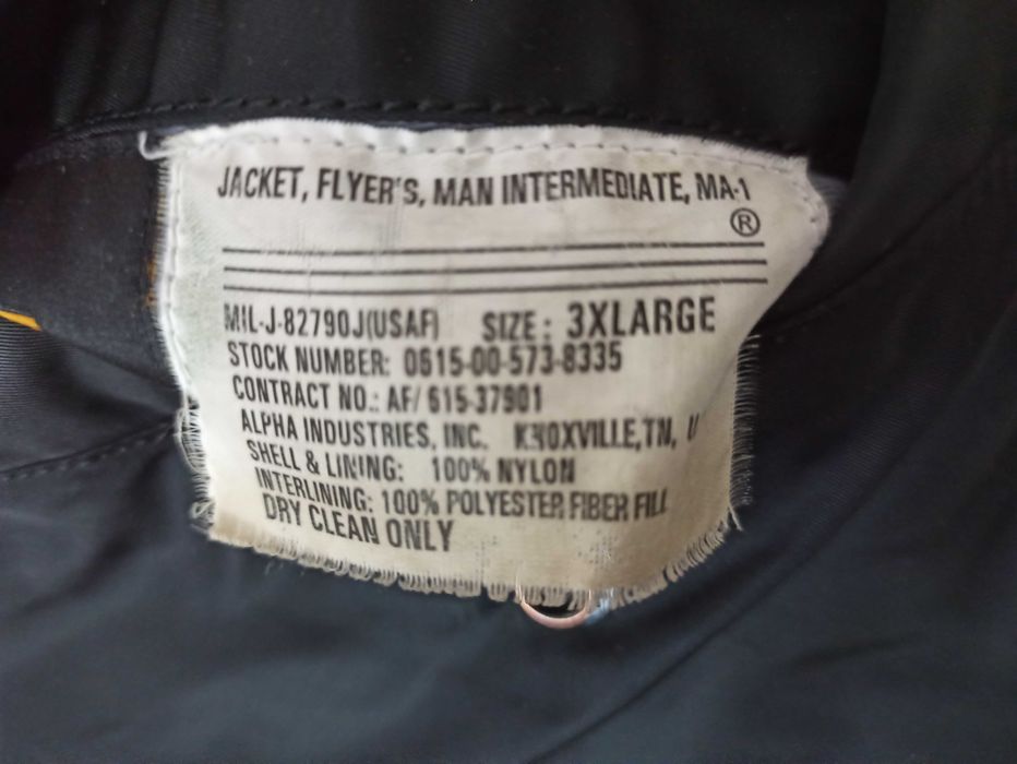 Geaca Alpha Industries Flyers Intermediate reversibila marimea 3XL