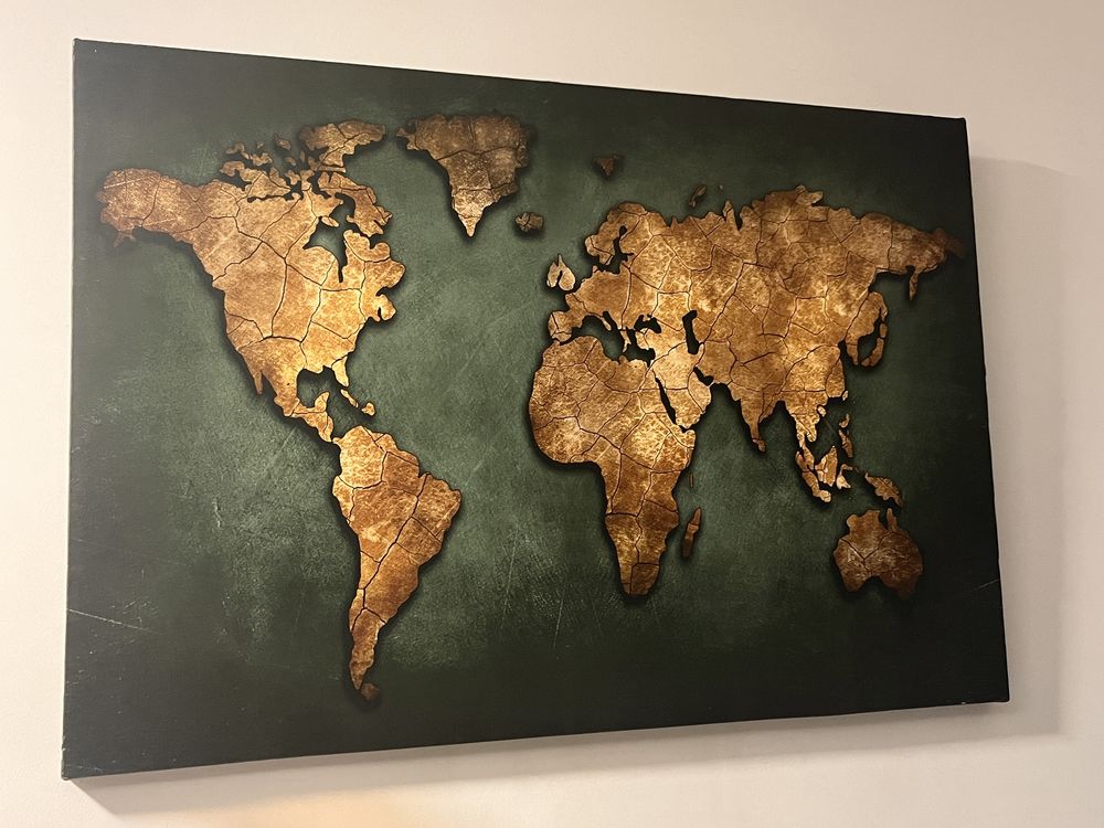 Tablou Harta Lumii