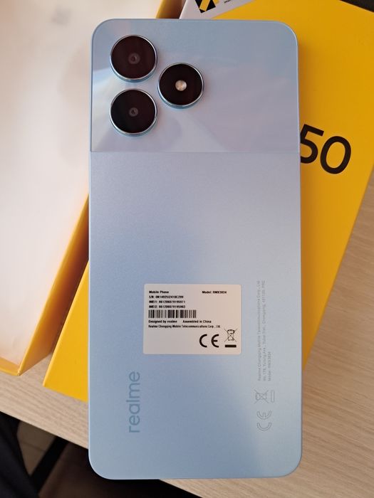 Smartphone Realme Note 50, nou, garantie, 3GB RAM, 64GB, 4G