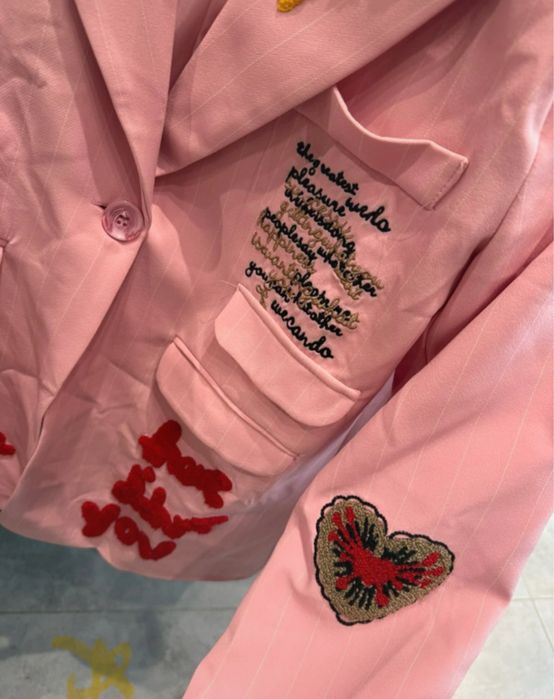 Sacou Bianco Lucci oversize