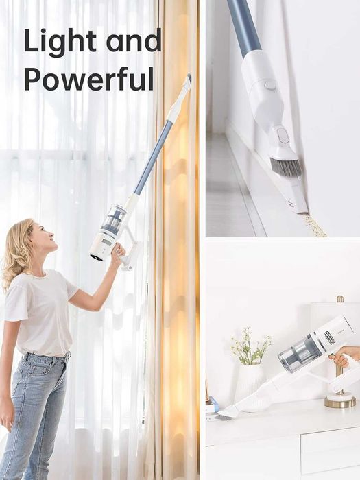 Вертикална прахосмукачка Dreame P10 3 режима до 50 минути работа