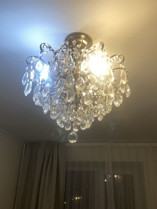 Люстры хрусталь классика