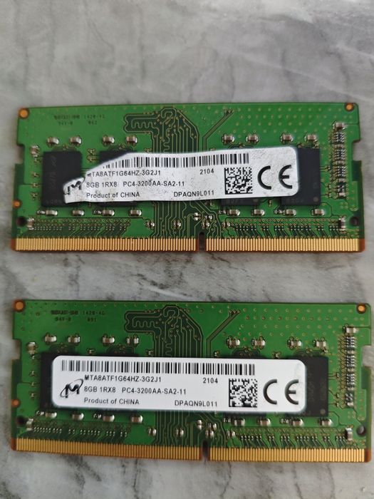 Memorii RAM laptop DDR 4 2x8GB 2933MHZ