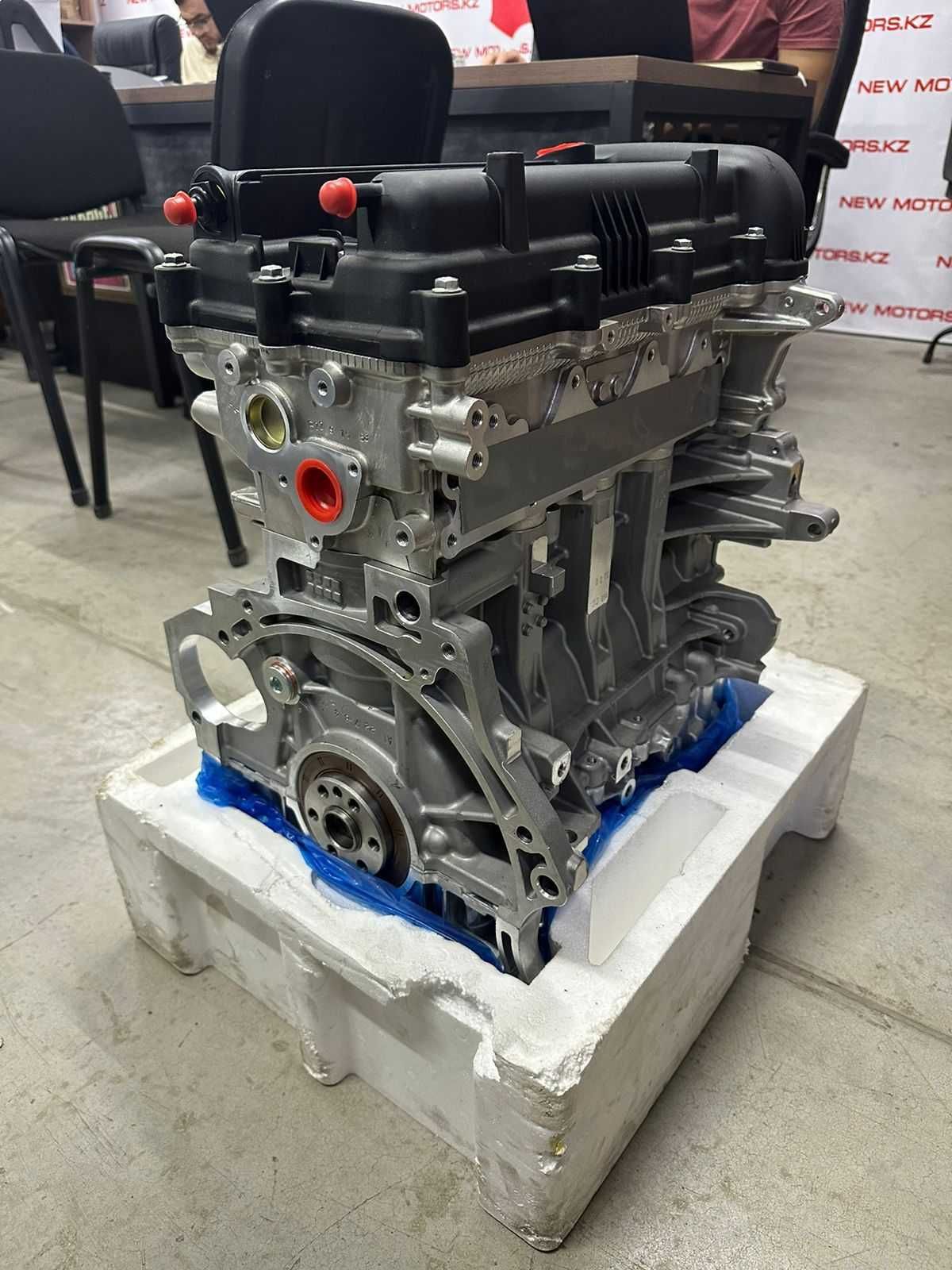 новый двигатель на аксент/рио G4FC 1.6