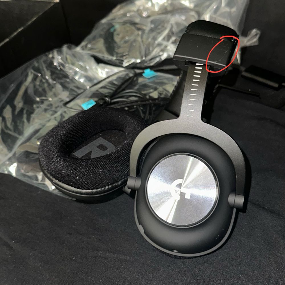 Logitech g pro x wired. Black