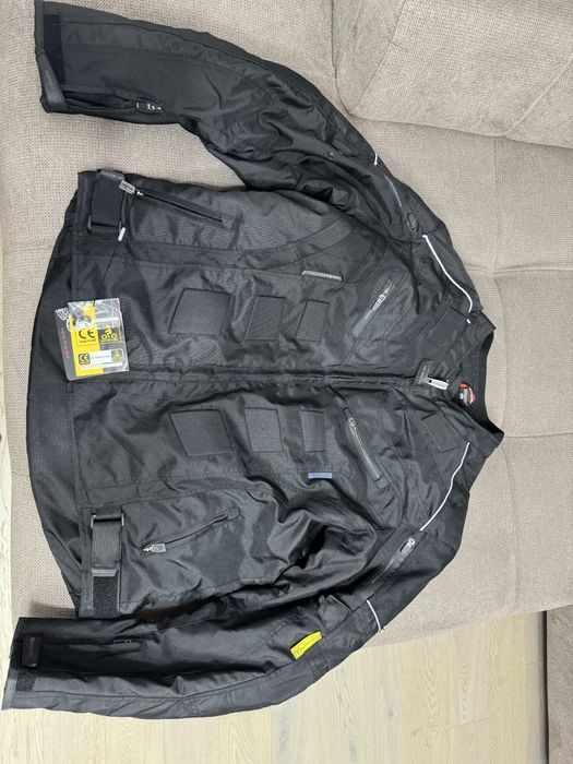 Geaca moto textil Heyberry noua! 4XL