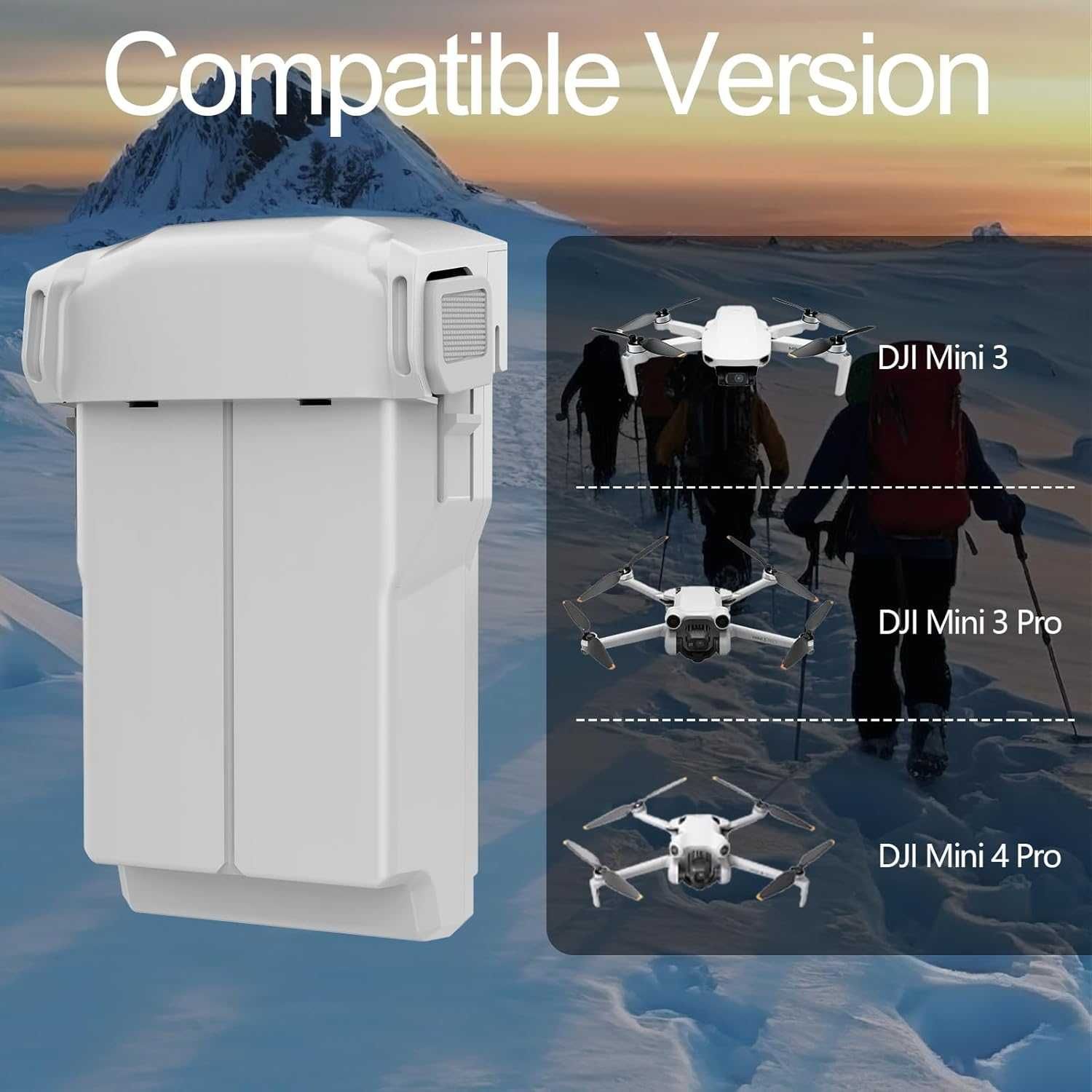 Аккумулятор, батарейка для dji mini 3 pro, mini 4
